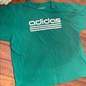 Adidas logo vintage style men’s T-shirt